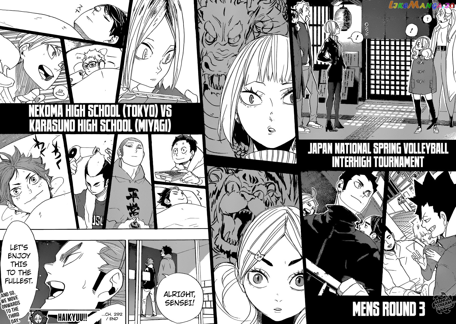Haikyuu!!, Chapter 292 image 18